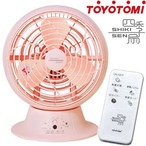 トヨトミTOYOTOMI デザインサーキュレーター（リモコン付） 四季扇 FC-200TR（P）ピンク